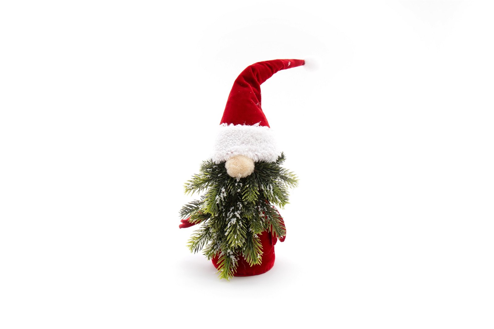 Santa With Tree Branch Decoration 30cm-0