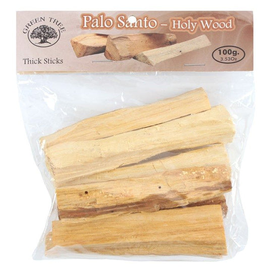 Green Tree Palo Santo Thick Sticks 100g