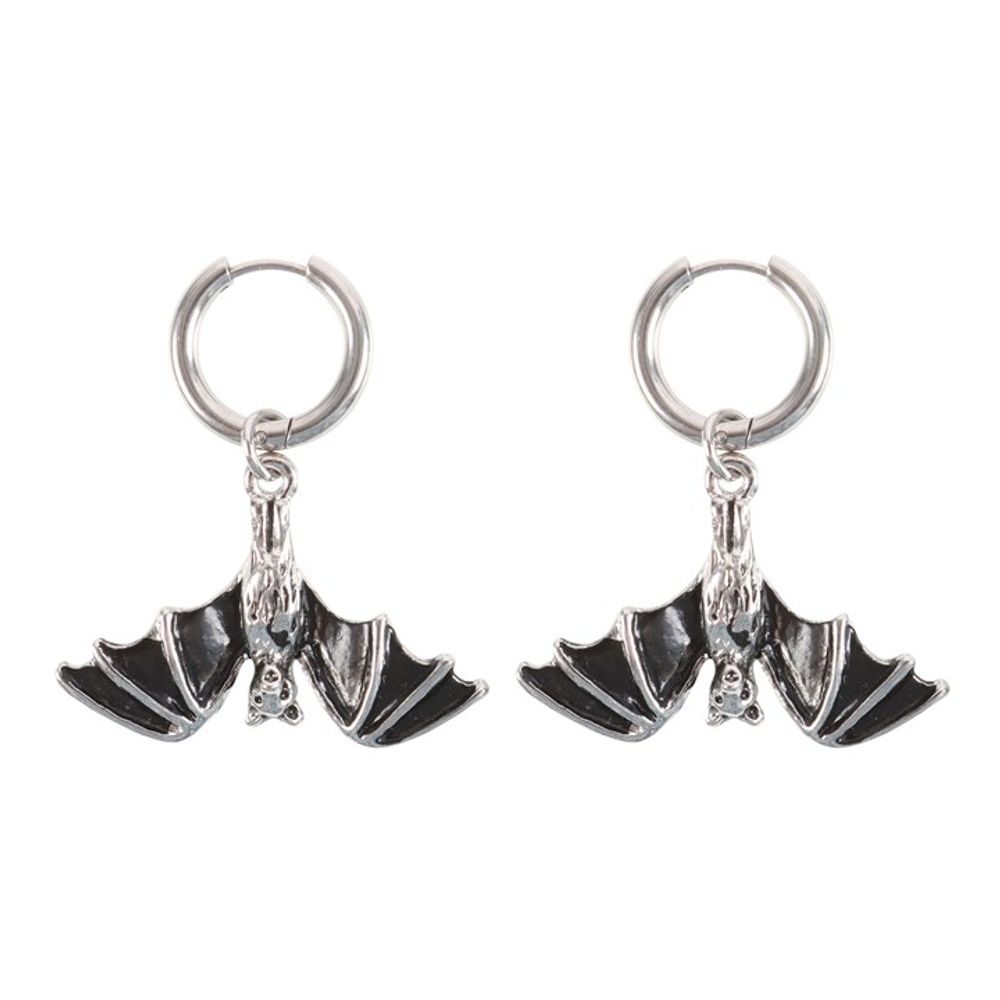 Hanging Bat Earrings