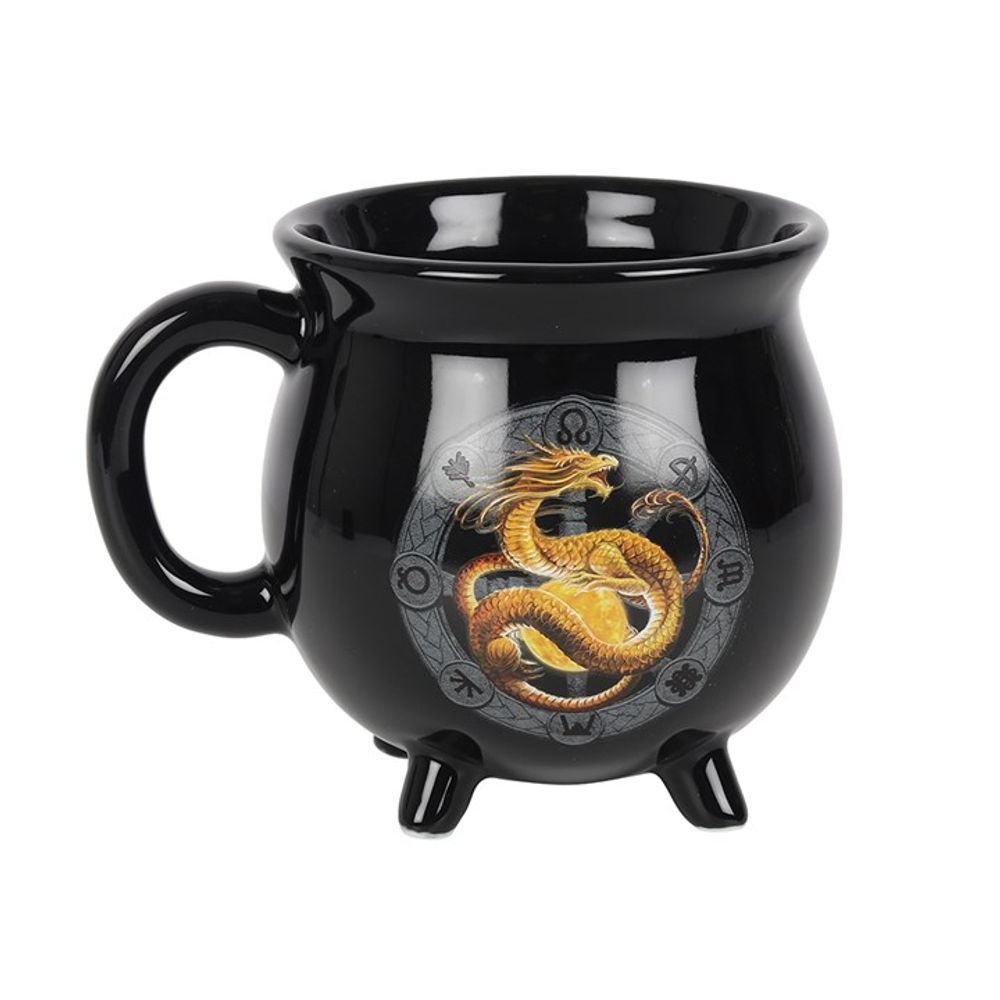 Litha Colour Changing Cauldron Mug by Anne Stokes